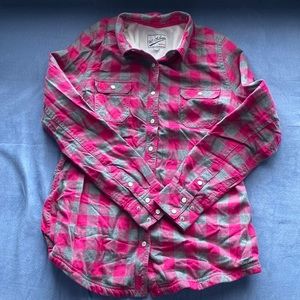 Lined Plaid shirt
